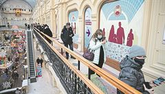 GUM, nejslavnější ruský obchodní dům. Ve druhém patře honosné budovy se nalézá... | na serveru Lidovky.cz | aktuální zprávy