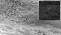 Fotografie Marsu pořízená roverem Perseverance