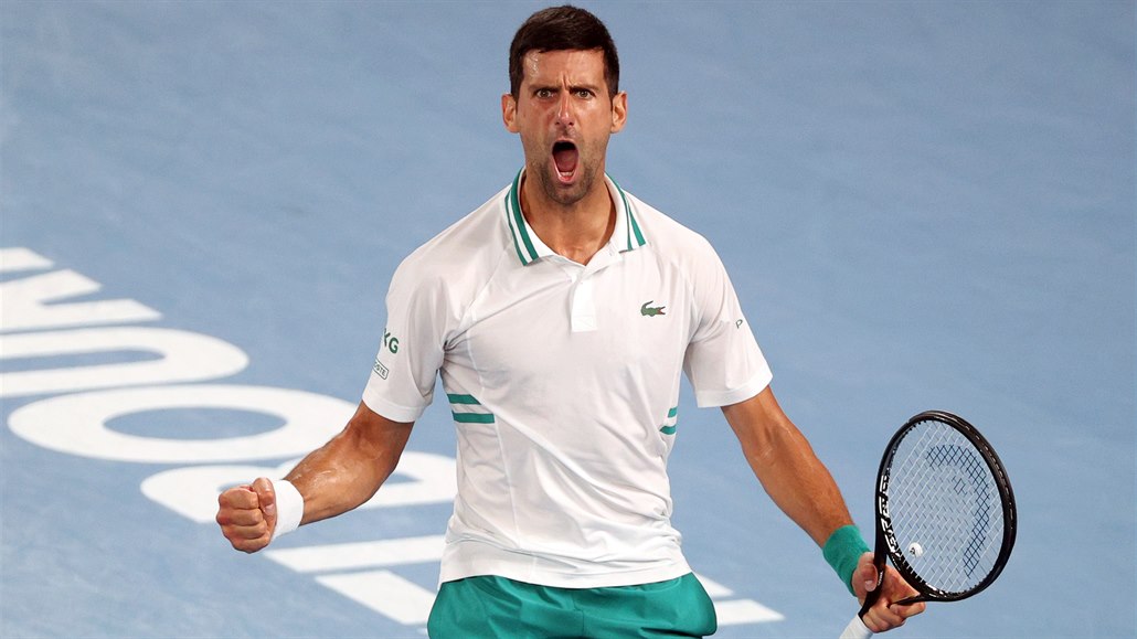 Novak Djokovič je podeváté ve finále Australian Open