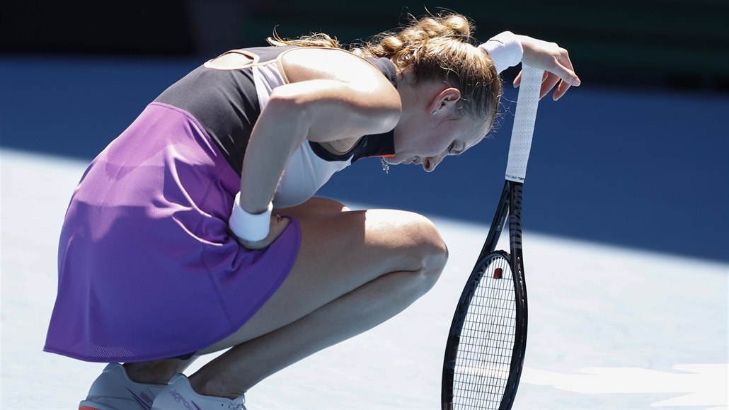 Petra Kvitová vypadla z Australian Open.