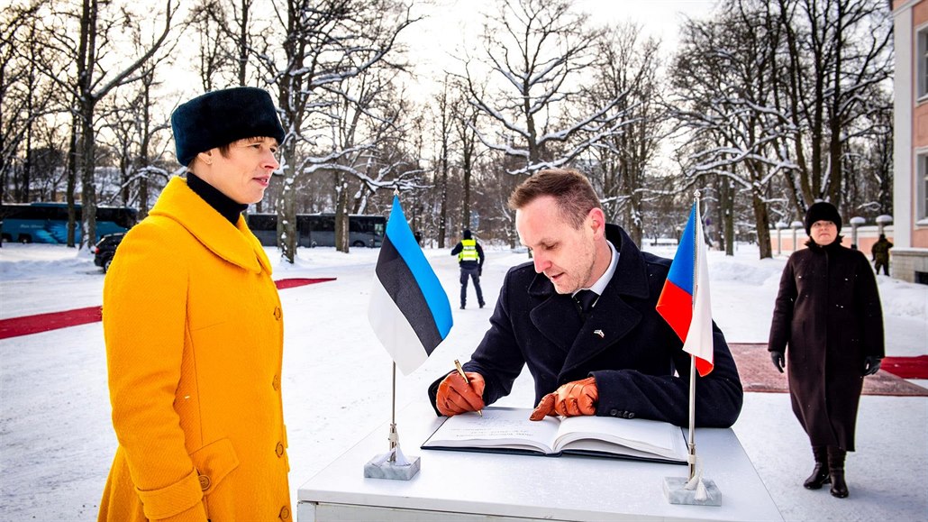 Novým eským velvyslancem v Estonsku je David Král.