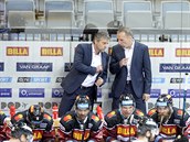 Utkáni 46. kola hokejové extraligy: HC Sparta Praha - HC Olomouc, 19. února...