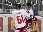 Utkáni 46. kola hokejové extraligy: HC Sparta Praha - HC Olomouc, 19. února...