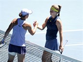 eská tenistka Karolína Muchová porazila ve tvrtfinále Australian Open...