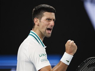 Novak Djokovi je podevt ve finle Australian Open
