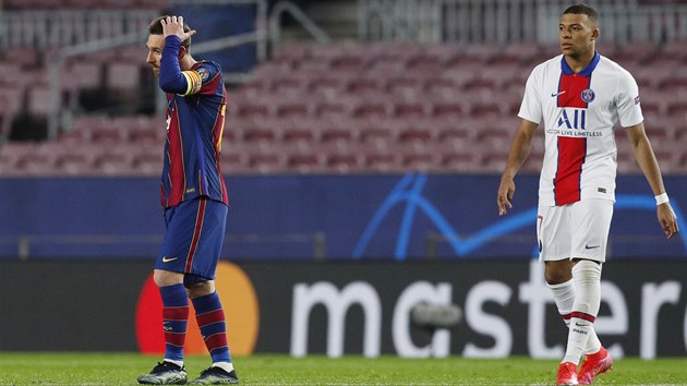 Lionel Messi a Kylin Mbapp.