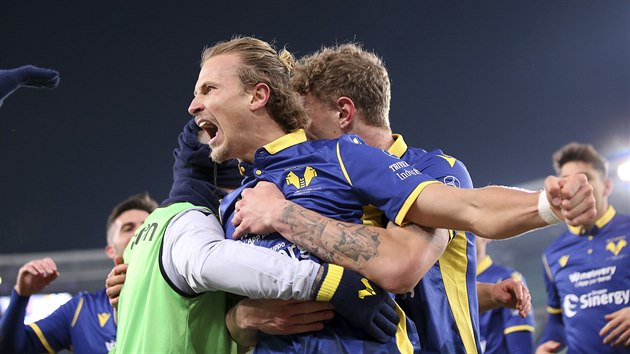 Antonín Barák rozhodl o vít�zství Verony nad Parmou.