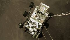 Robotický przkumnk pistál na Marsu.