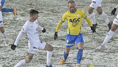 Zleva Milan Petrela ze Slovácka a Pavel Moulis z Teplic.