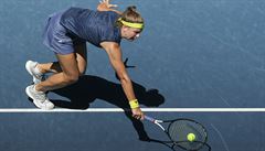 Karolína Muchová si v duelu s Bartyovou sáhla na dno.