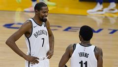 Durant v NBA při návratu do haly Golden State slavil s Nets výhru