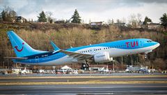 Jako první do komerního provozu nad Evropu nasadila Boeingy 737 MAX spolenost...
