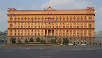 Bývalého ústředí sovětského Výboru státní bezpečnosti (KGB) na náměstí Lubjanka...