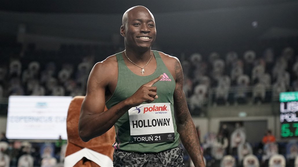 Americký sprinter Grant Holloway překonal světový rekord na 60 metrů.