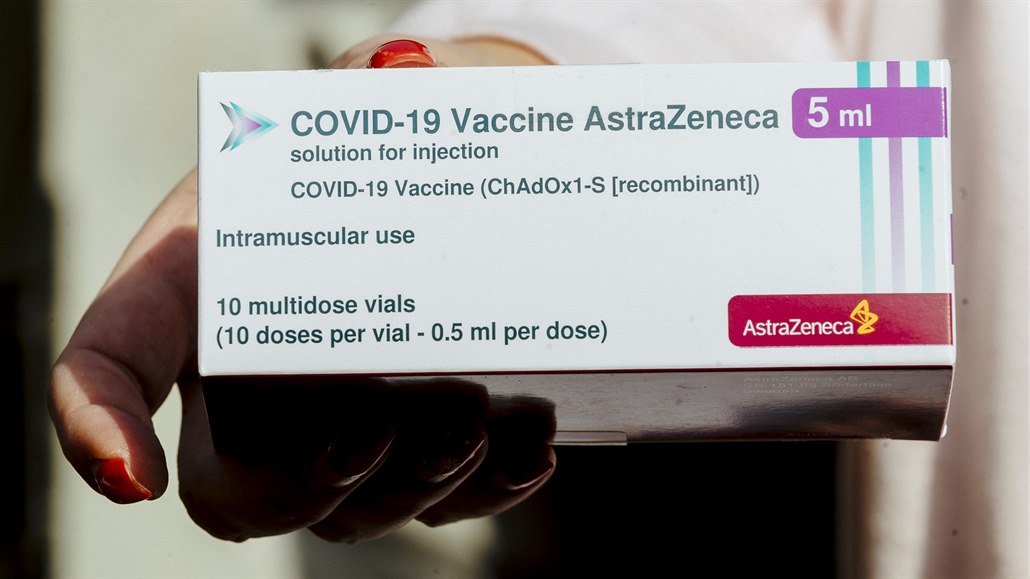 Distribuce vakcín AstraZeneca pražským praktickým lékařům