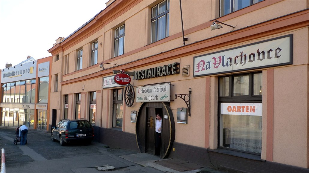 Restaurace Na Vlachovce na snímku z roku 2010.