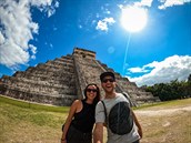 Mayské pyramidy Chichen Itzá