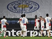 Slávisté pekvapili Leicester a postupují do dalí fáze Evropské ligy.