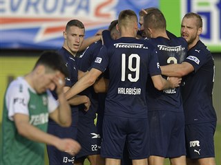 Utkn 18. kola prvn fotbalov ligy: FK Jablonec - 1. FC Slovcko, 24. nora...