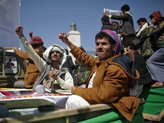 Rebelov v Jemenu.