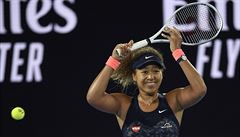 Naomi Ósakaová po promnném mebolu ve finále Australian Open.