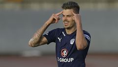 Utkání 18. kola první fotbalové ligy: FK Jablonec - 1. FC Slovácko, 24. února...