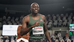 Americký sprinter Grant Holloway pekonal svtový rekord na 60 metr.