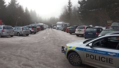 Parkoviště na Šerlichu v neděli 21. února se opět zaplnilo. | na serveru Lidovky.cz | aktuální zprávy