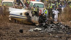 V Nigrii se ztilo letadlo vzdunch sil. Vech sedm vojk na palub zahynulo