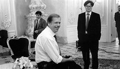 Václav Havel a Alexandr Vondra