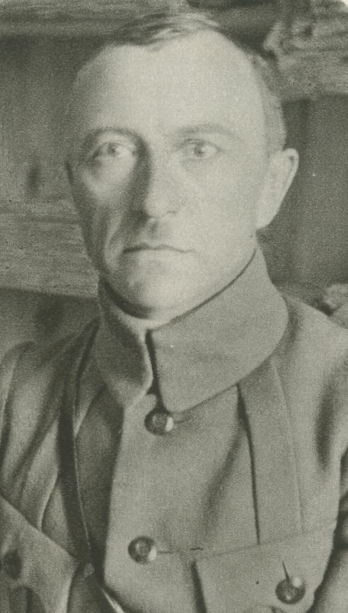 Karel Urbánek jako kapitán �s. Legií.