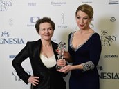 Ocenní pro nejlepí kostýmy získala Zuzana Bambuek Krejzková (vlevo) za film...