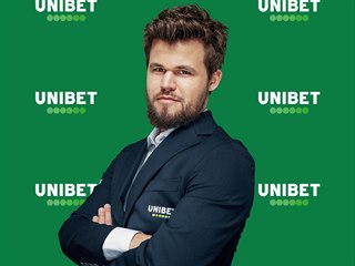 Magnus Carlsen se stal tváří Unibet.