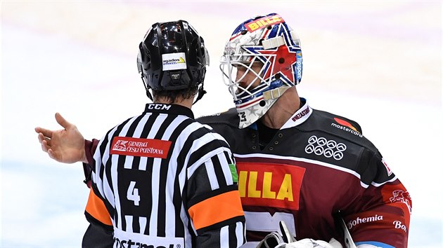 Utkání 49. kola hokejové extraligy: HC Sparta Praha - HC Ocelái Tinec, 28....