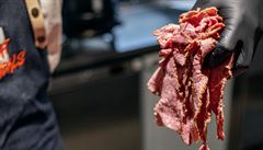 Píprava pastrami