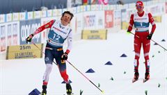 Norský ly�a� Johannes Hösflot Klaebo byl po vít�zství v b�hu na 50 km klasicky...