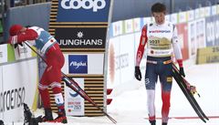Norský ly�a� Johannes Hösflot Klaebo byl po vít�zství v b�hu na 50 km klasicky...