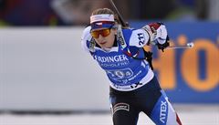 Závod Světového poháru v biatlonu - štafeta 4x6 km ženy, 4. března 2021 v Novém...