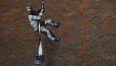 Banksy potvrdil autorstv dla na zdech vznice v Readingu. Nejsp odkazuje na dramatika Oscara Wildea