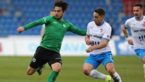 Zleva Jaroslav Tregler z P��brami, Adam J�no� z Ostravy a Daniel Holzer z...