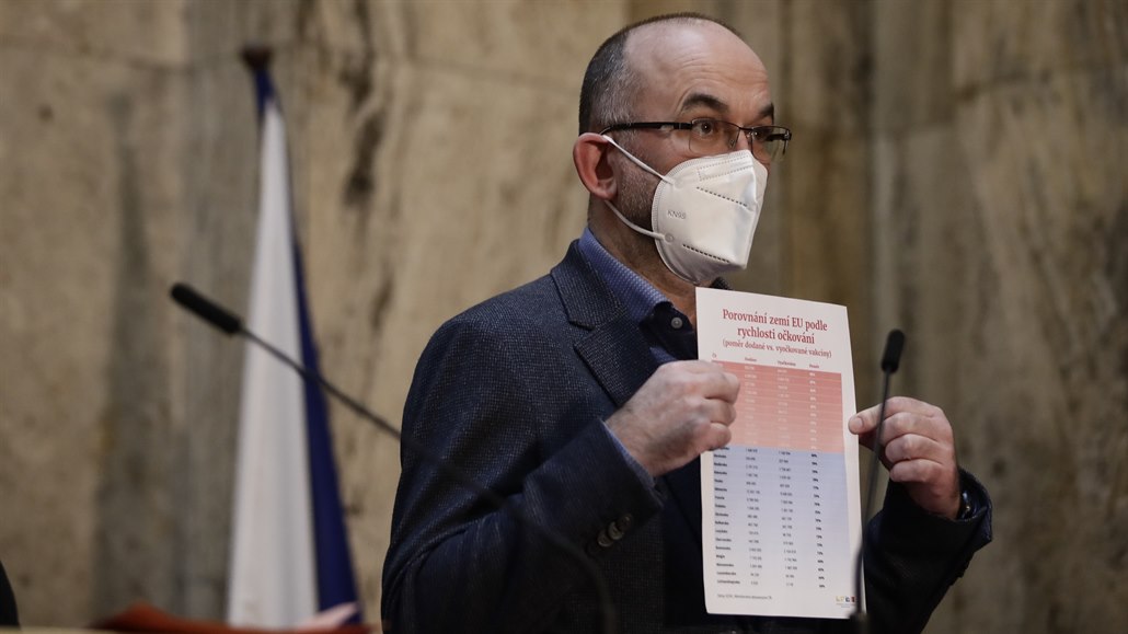 Ministr zdravotnictví Jan Blatný.
