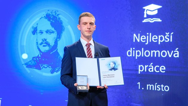 První místo v Cen Wernera von Siemense 2020 za nejlepí diplomovou práci...