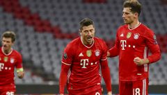 Robert Lewandowski z Bayernu slaví gól proti Laziu | na serveru Lidovky.cz | aktuální zprávy