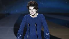 Fanny Ardant na 46. ro�níku ud�lování cen César v Pa�í�i.