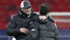 Klopp slaví postup Liverpoolu