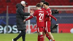 Klopp slaví postup Liverpoolu
