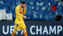 Messiho Barcelona v Lize mistrů ztroskotala na PSG.