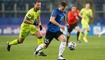Čeští fotbalisté v kvalifikaci proti Estonsku