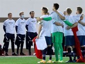 Fotbalisté Norska protestovali nápisy na triku