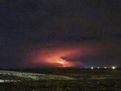 Na Islandu poblí Reykjavíku vybuchl vulkán.